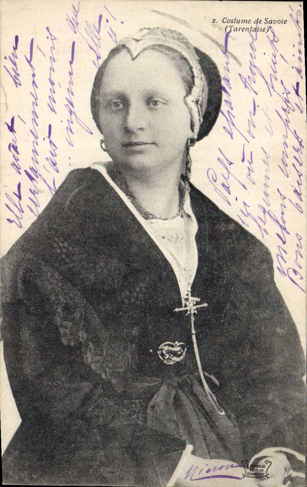 CPA Folklore Savoie Tarentaise 