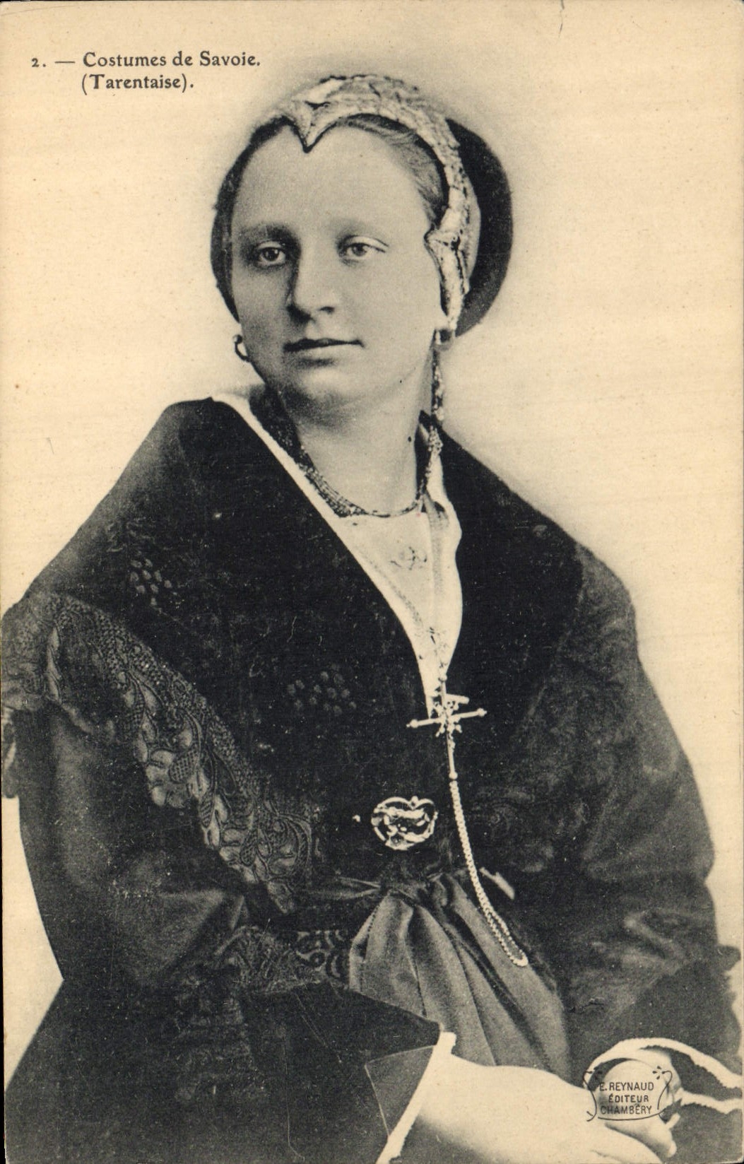 CPA Folklore Savoie Tarentaise 