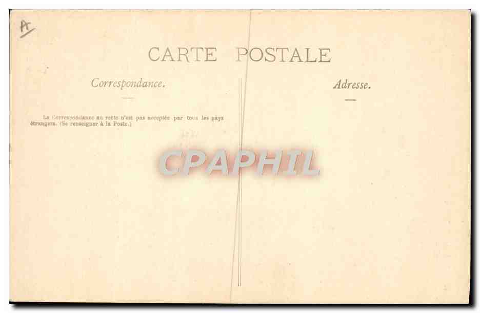 CPA Folklore Savoie Tarentaise  — Verso