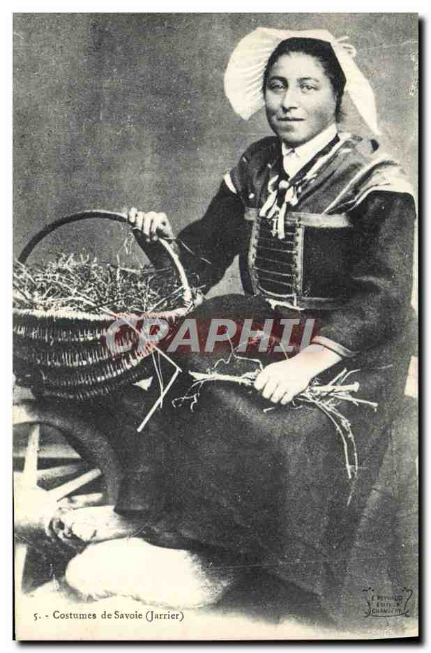 CPA Folklore Savoie Jarrier 