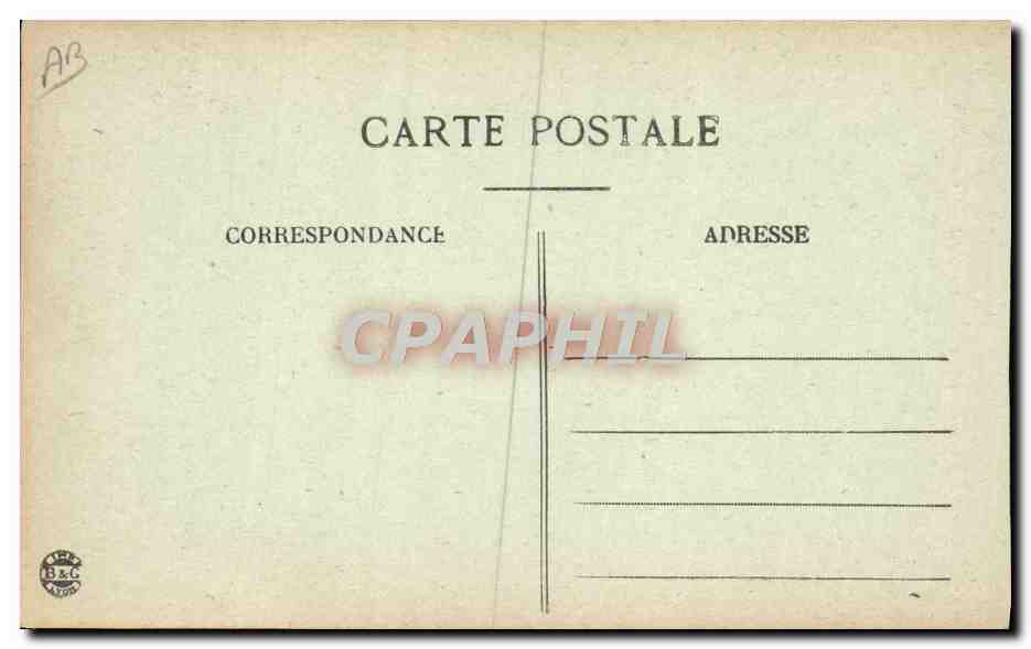 CPA Folklore Savoie Environs de Chambery et Aix les Bains  — Verso