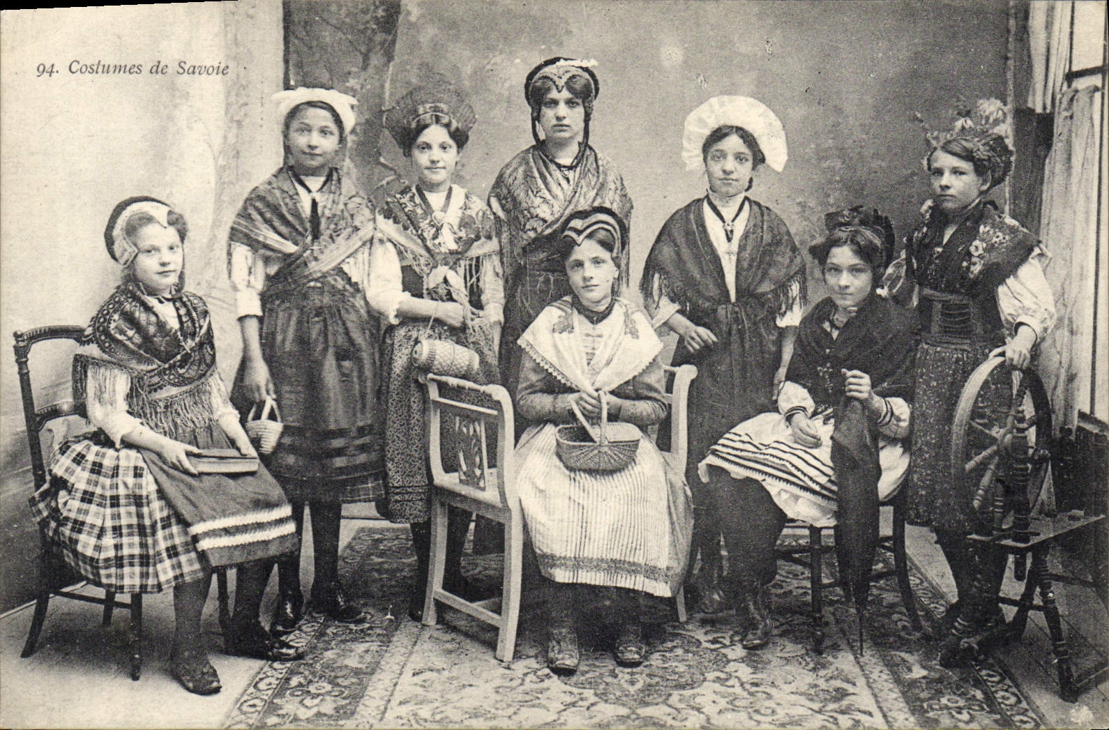 CPA Folklore Savoie 
