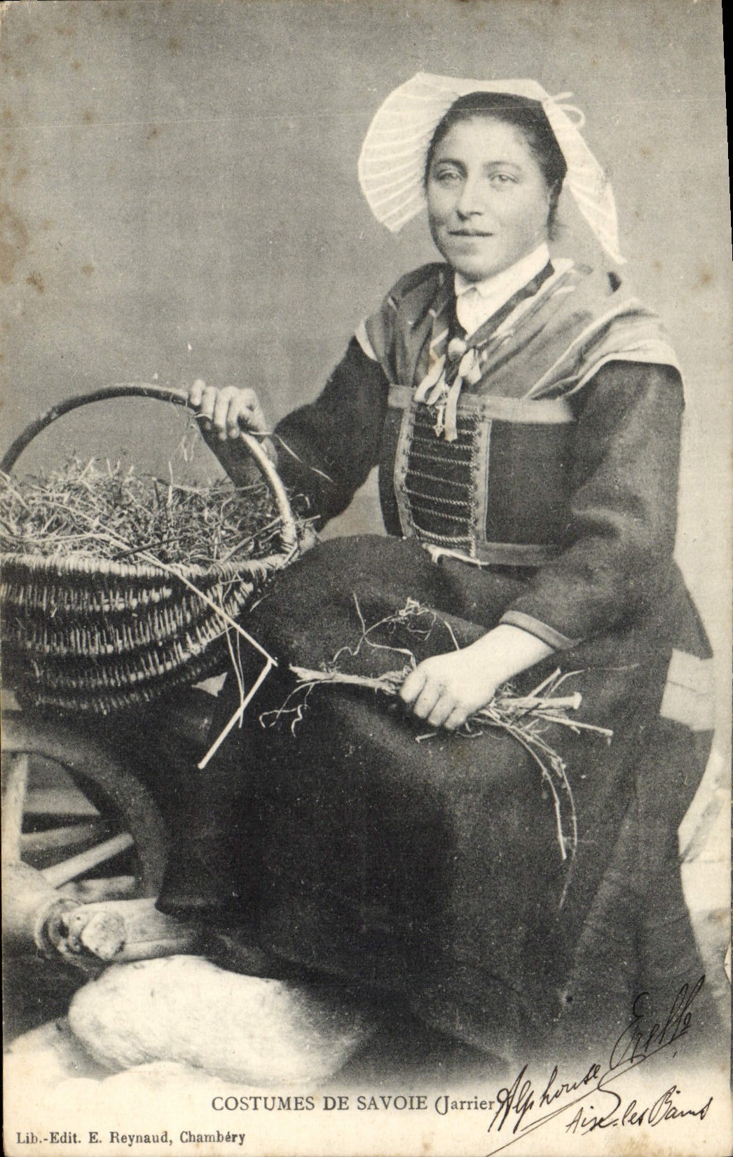 CPA Folklore Savoie Jarrier 