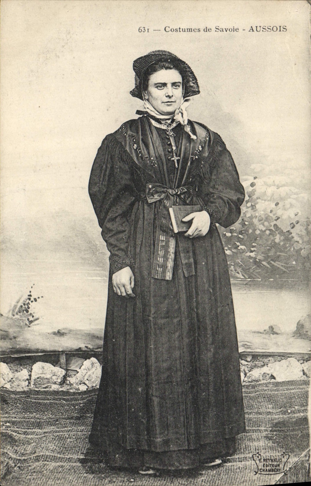 CPA Folklore Savoie Aussois 