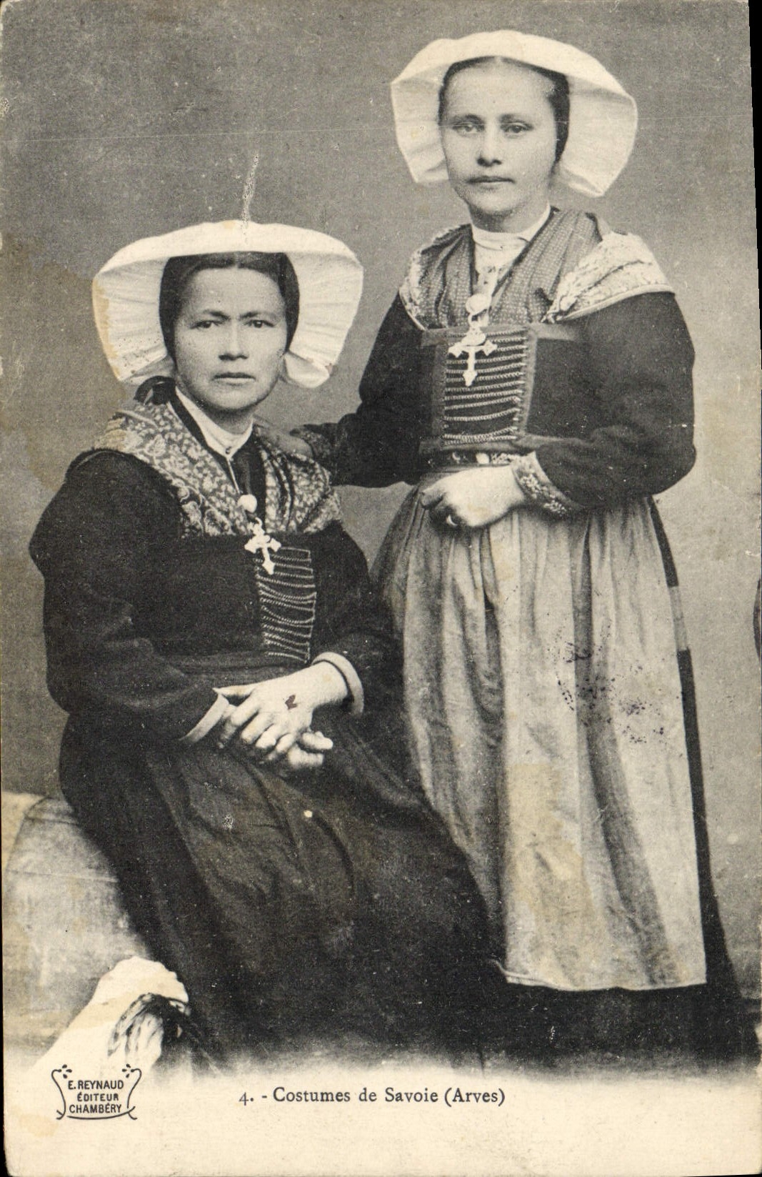 CPA Folklore Savoie Arves