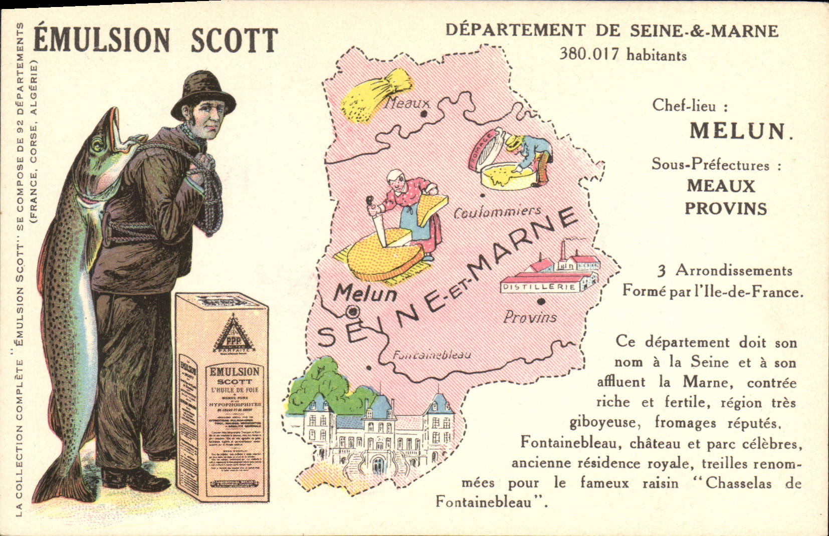 Département de Seine-et-Marne — Émulsion Scott — Éditeur : Émulsion Scott