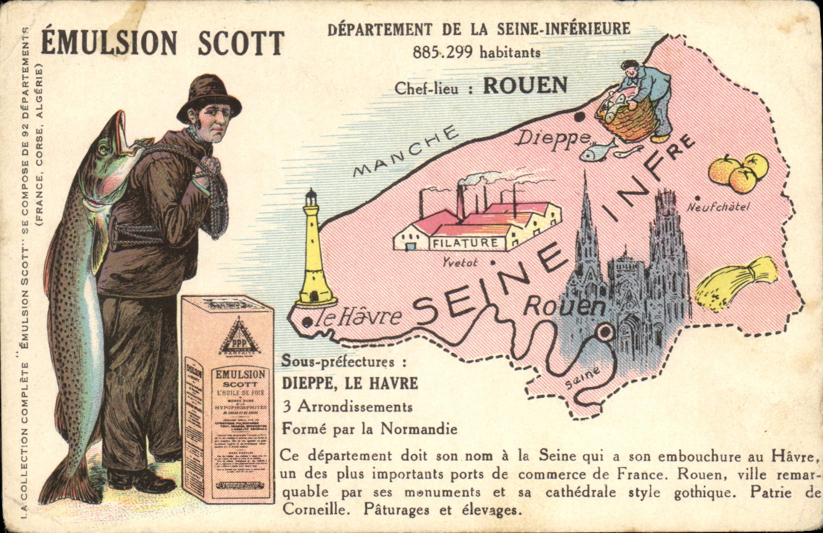 CPA Emulsion Scott Departement Seine Infeieure Rouen 