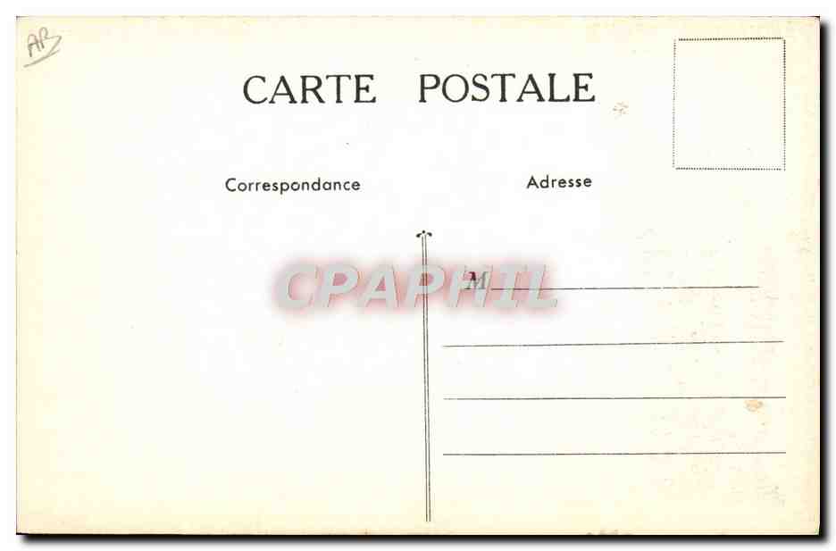 Département de la Sarthe — Carte publicitaire pour l'Emulsion Scott — Éditeur : Collection Scott — Rückseite