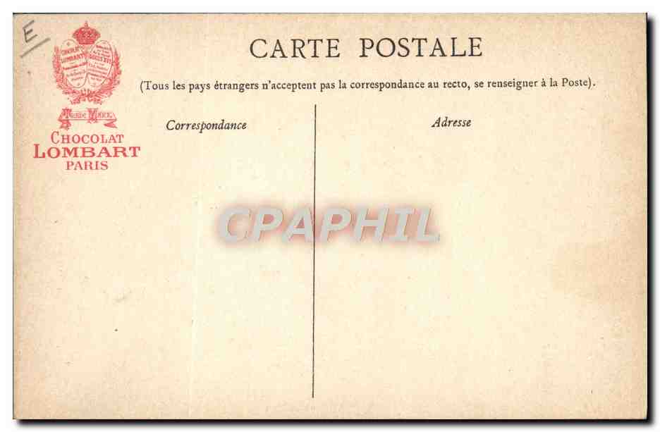 I piccoli mestieri parigini — Il riparatore di porcellana — H. Laas, E. Pecaud & Cie, Parigi — Verso