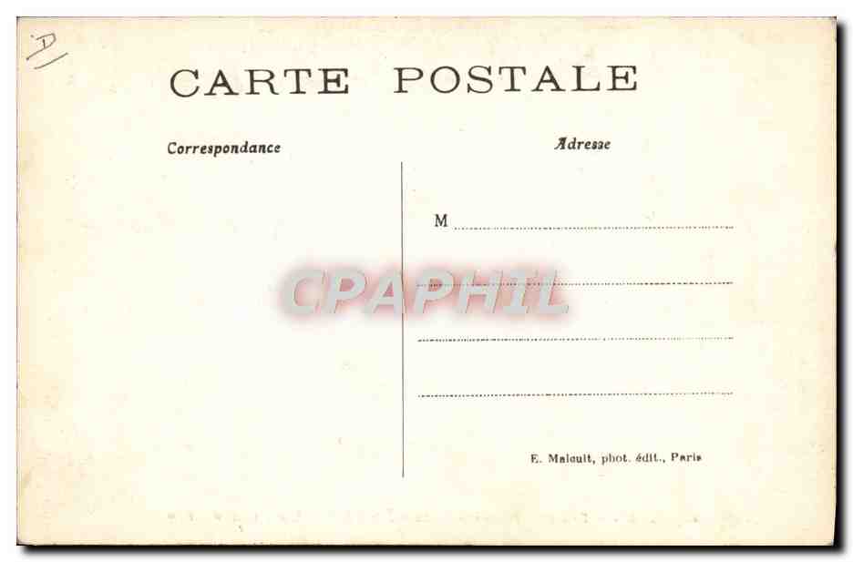 Manufacture Nationale de SÈVRES — Un Atelier — E.M. — Achterkant