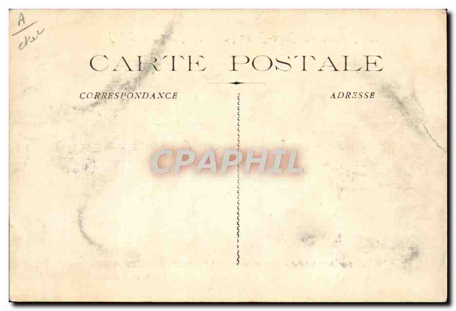 CPA Poterie Ceramique Golfe Juan Clement Massier Vallauris  — Rückseite