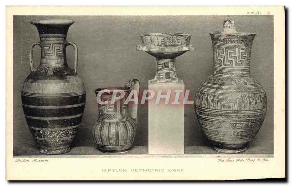 CPA Poterie Ceramique British Museum