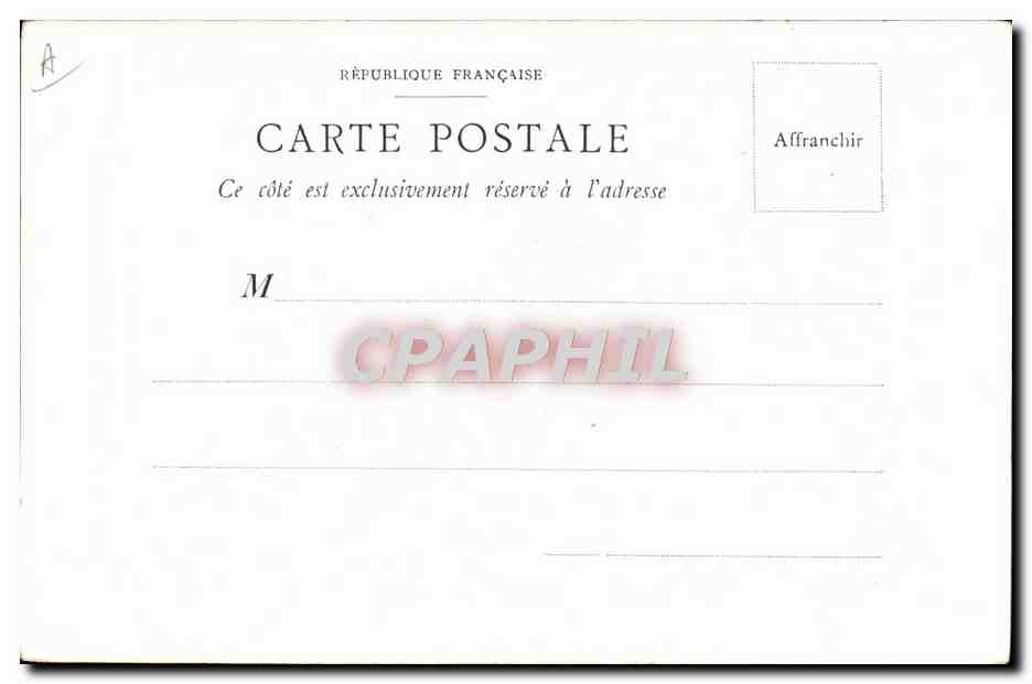 CPA Photographie Le Saint Les metiers La couturiere — Verso