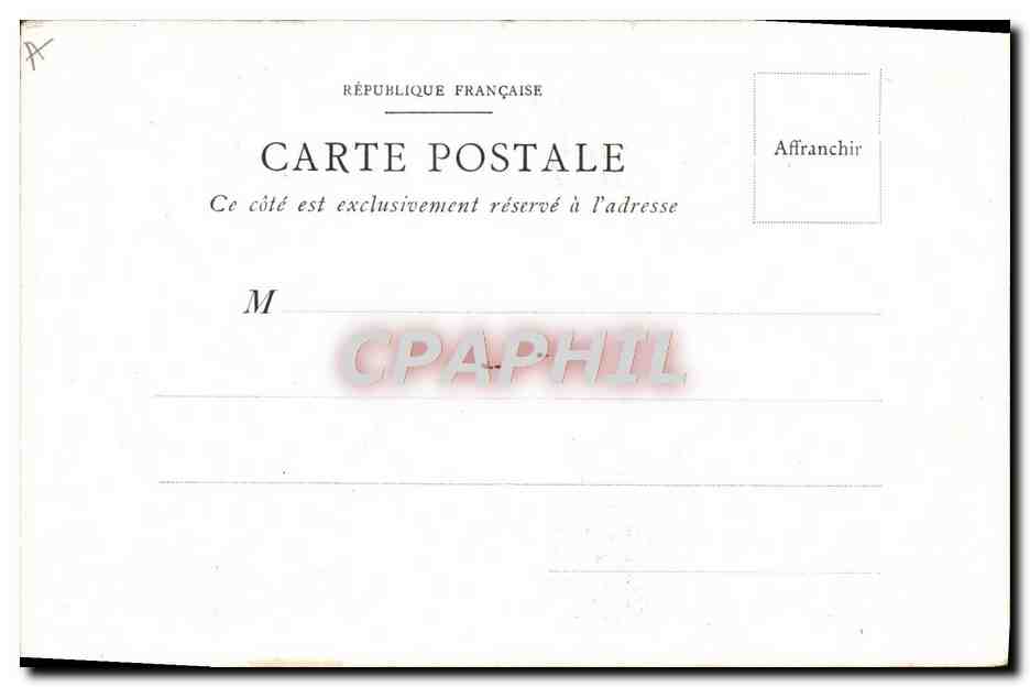CPA Photographie Mathieu Printemps Femme — Verso