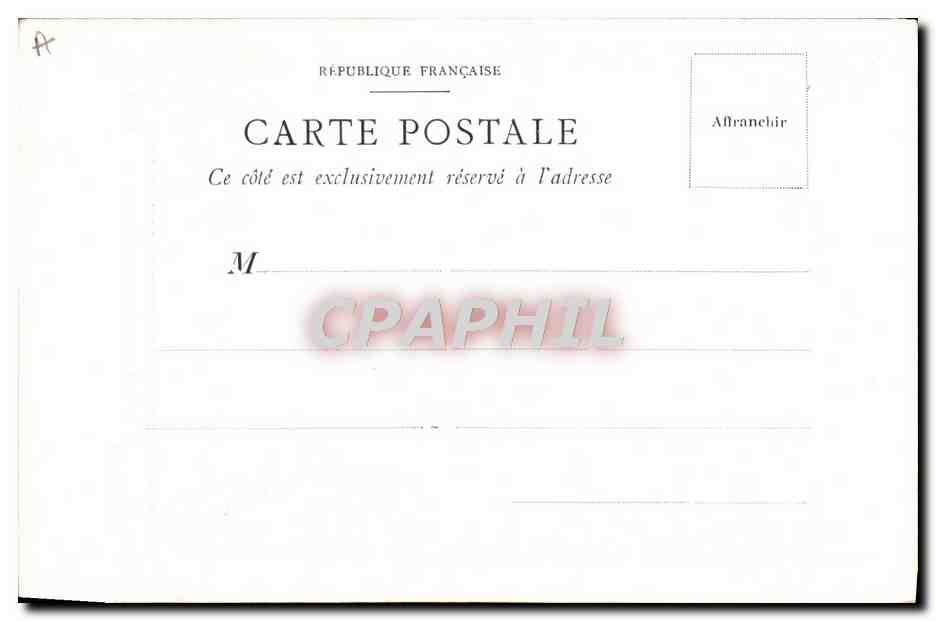 CPA Photographie Leveque Peche sur le lac de St Mande Pecheur — Verso