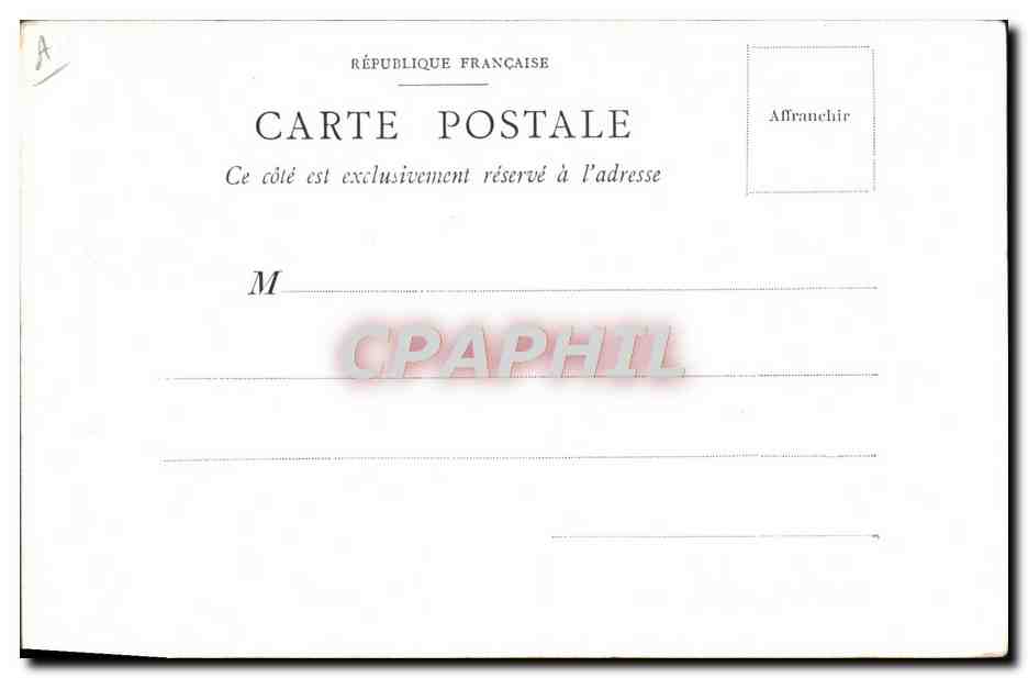 CPA Photographie Paul Rabet L'arrivee de petite soeur en colis postal — Verso