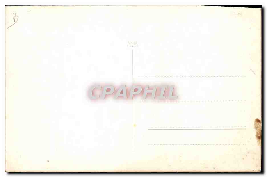 CARTE PHOTO Photographie Ferrari  — Verso