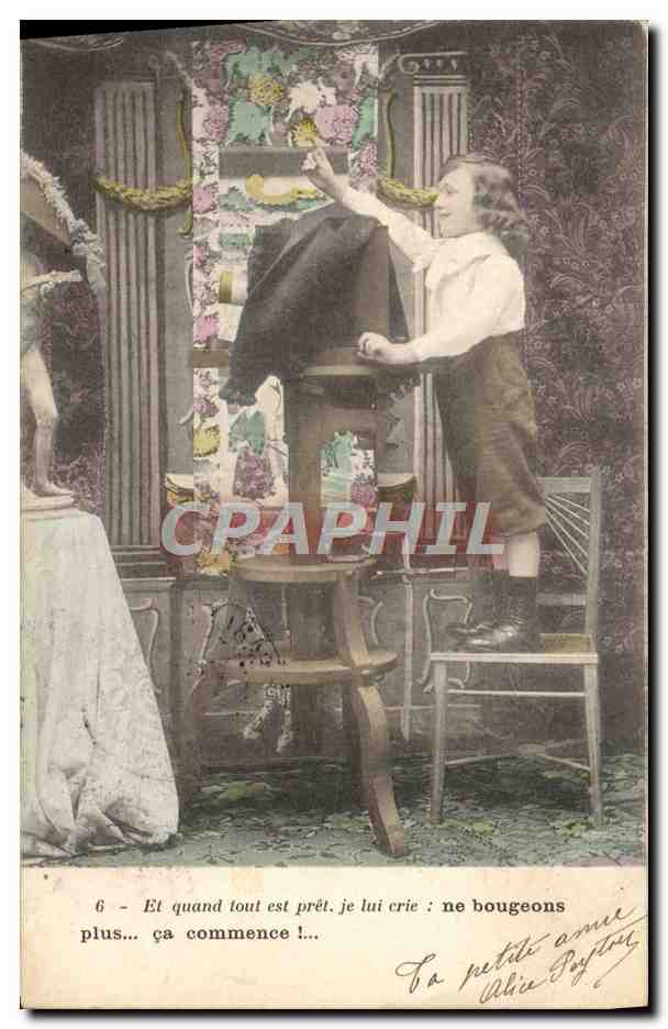 CPA Photographie Enfant 