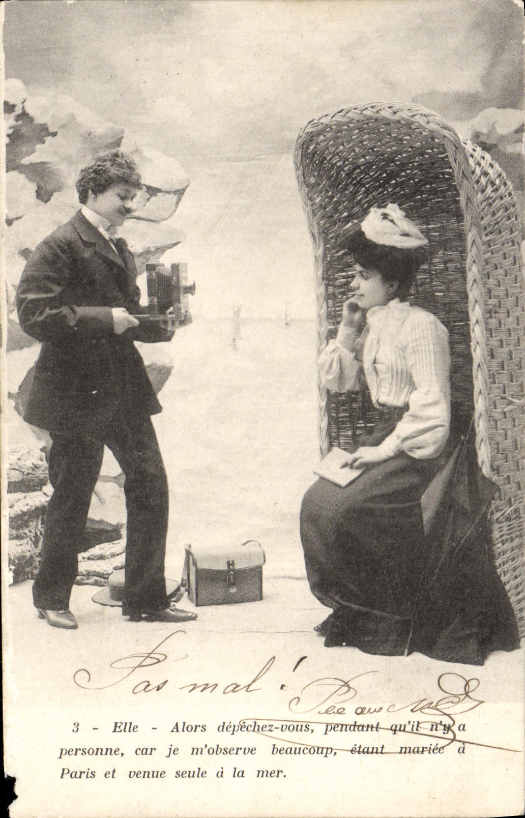 CPA Photographie Femme