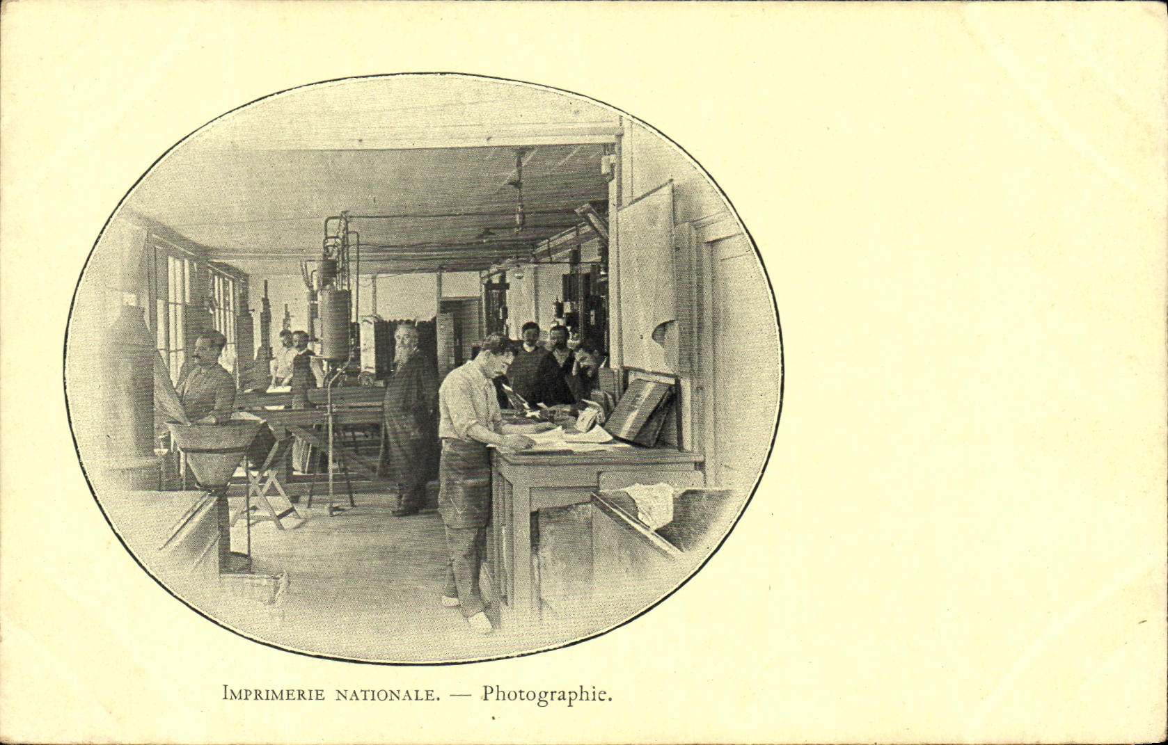 CPA Imprimerie nationale Photographie