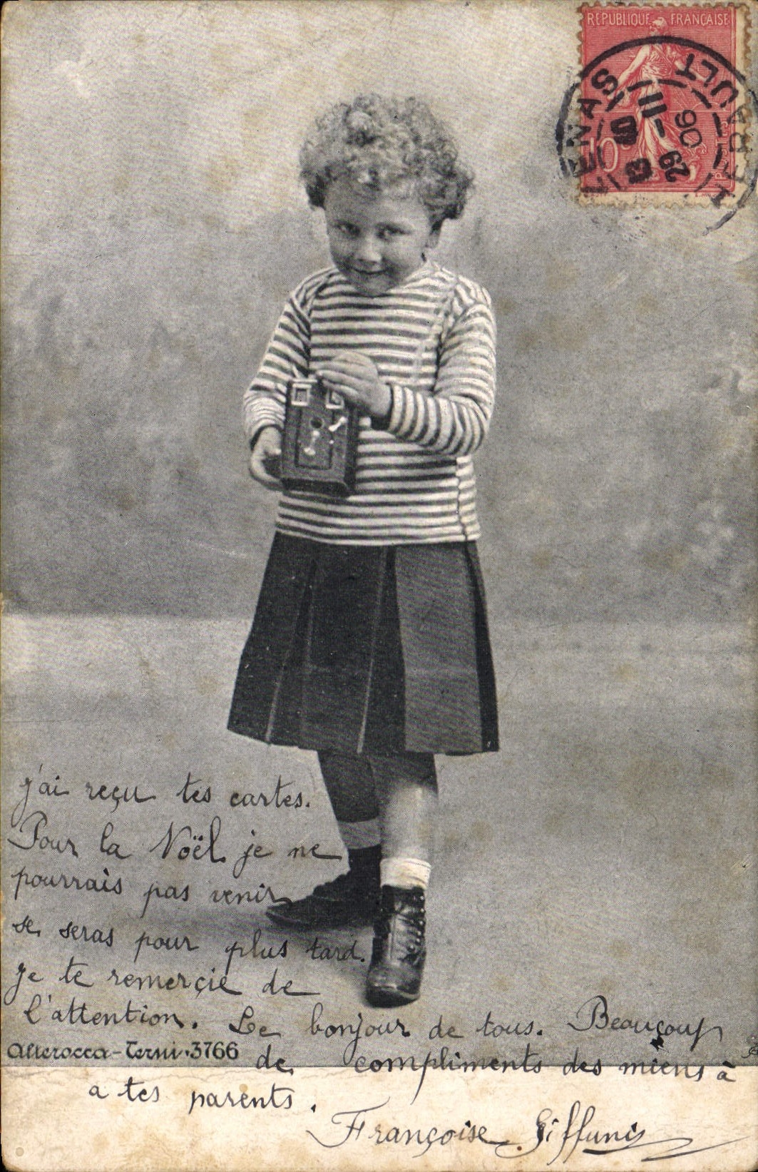 CPA Photographie Enfant 