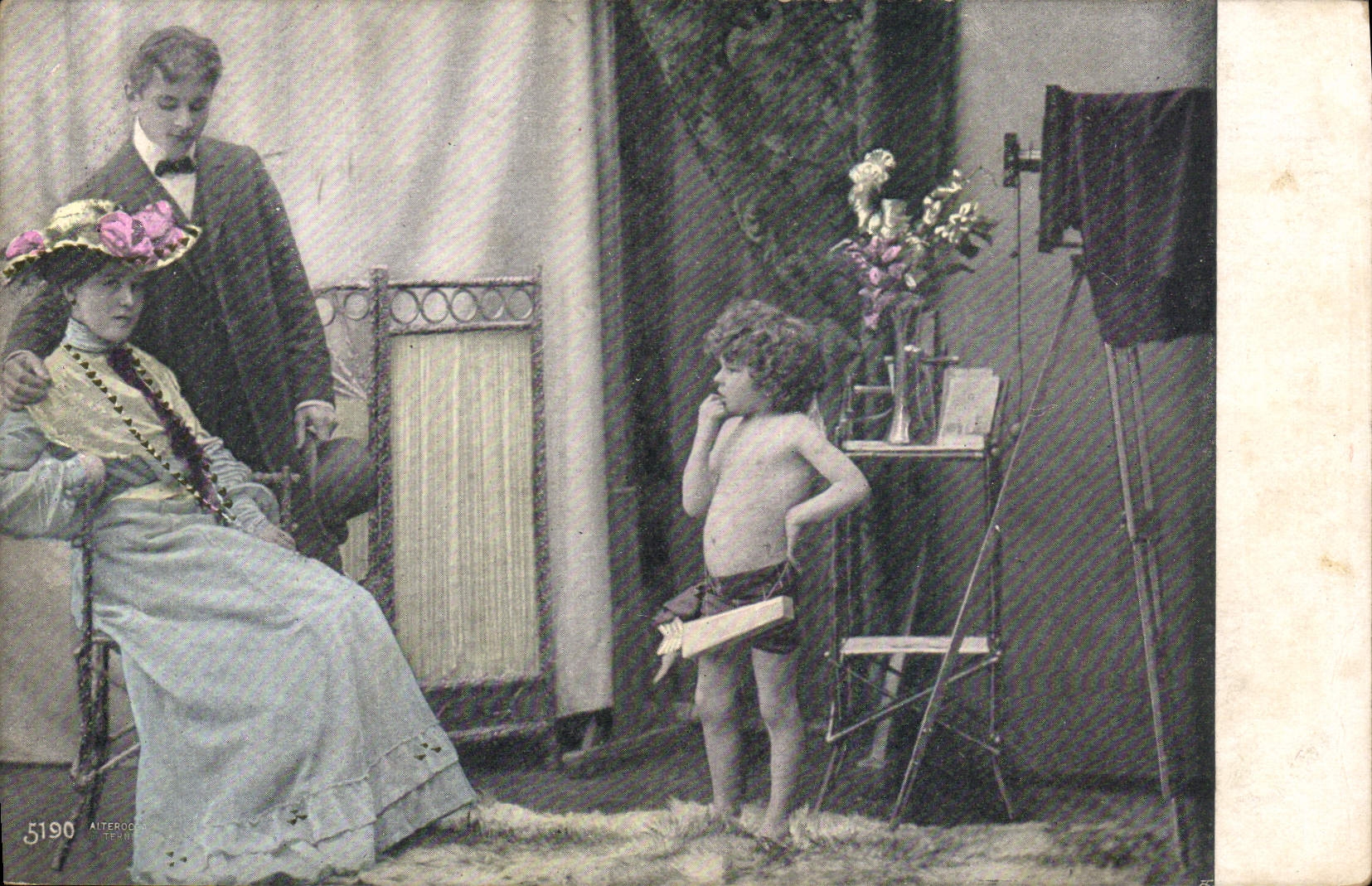 CPA Photographie Enfant