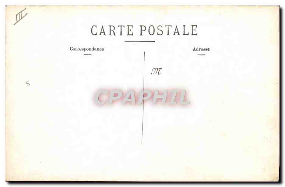 CPA Photographie Femme — Verso