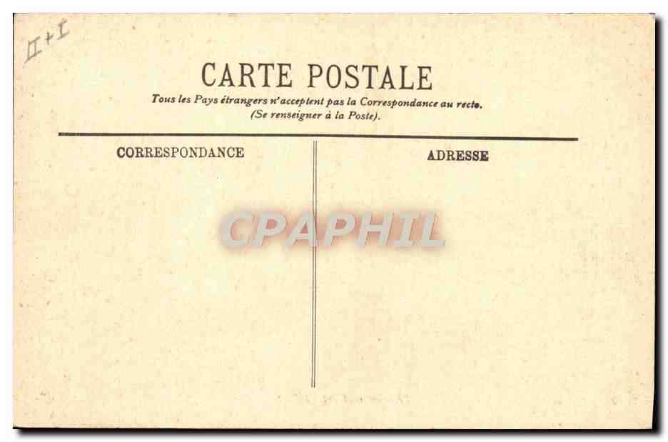 Pécheurs rentrant au Port — LL. — n° 2036 — Rückseite