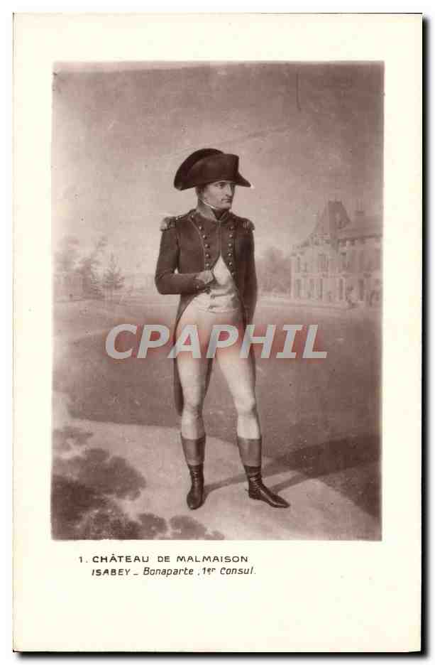 CPA Napoleon 1er Chateau de Malmaison Bonaparte 1er consul Isabey