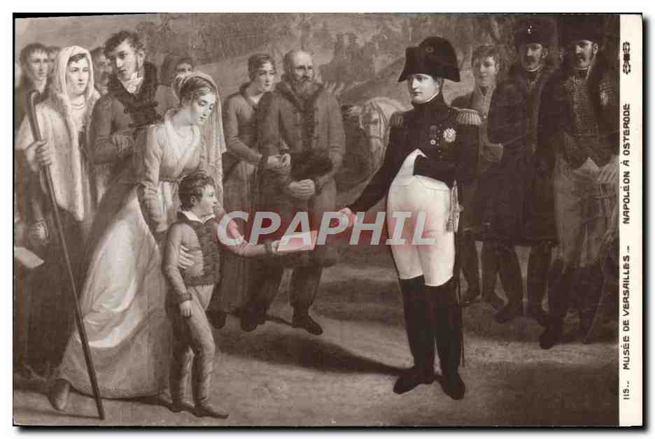 CPA Napoleon 1er Musee de Versailles Napoleon a Osterode