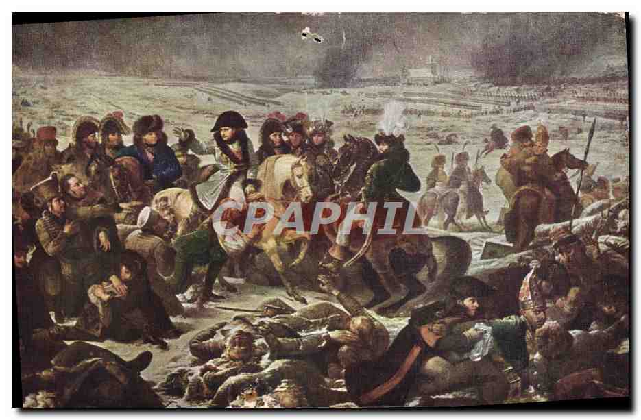 CPA Napoleon 1er Baron Gros Napoleon a la bataille d'Eylau 