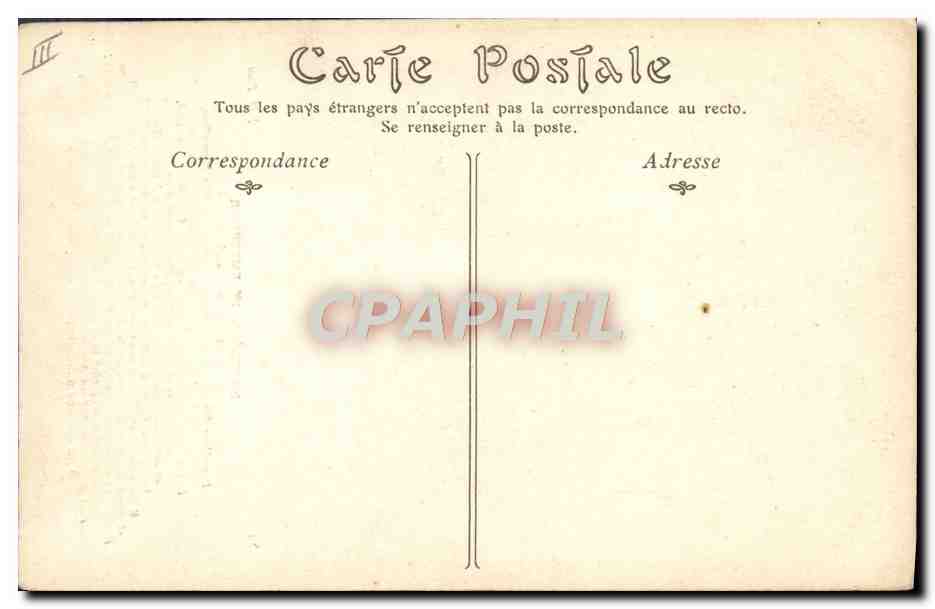 CPA Napoleon 1er Empereur Ajaccio — Rückseite