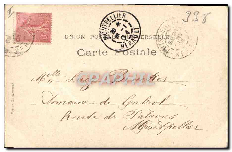 CPA Napoleon 1er intime Nous avons la victoire Enfant — Verso