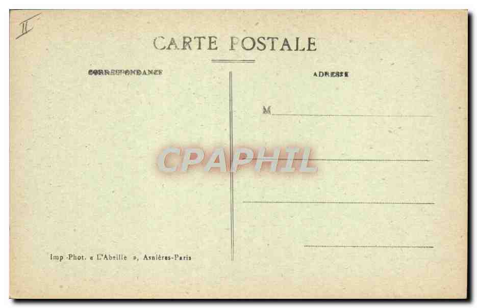 CPA Napoleon II Duc de Reichstadt — Rückseite