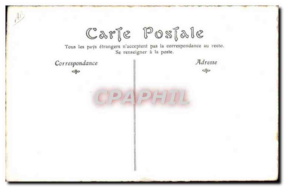 CPA Napoleon 1er Geusar Anagramme de Raguse Marechal Marmont Duc de Raguse  — Verso
