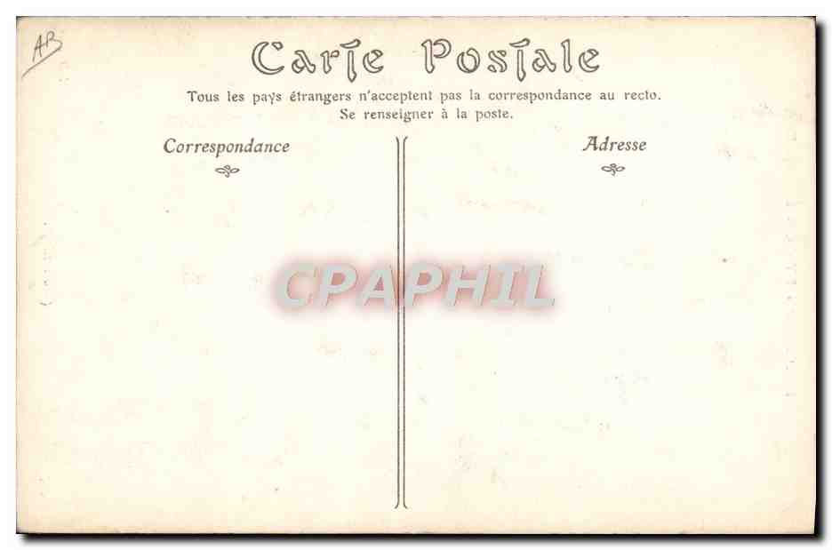CPA Napoleon 1er Mars 1815 Il lui fait la queue  — Verso
