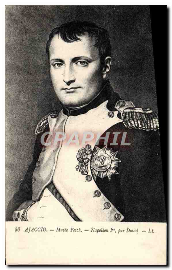 CPA Napoleon 1er Ajaccio Musee Fesch David