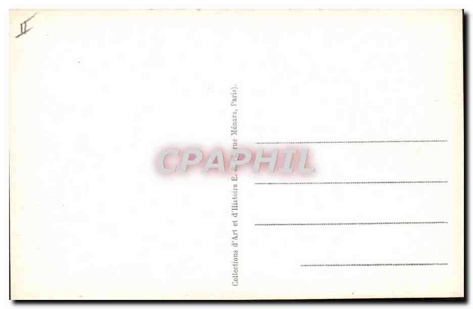 CPA Napoleon 1er et son temps 18 Brumaire An VIII — Verso