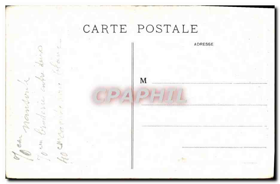 CPA Enfants Orphelinat Orphelins de guerre Le lecon de lecture en plein air  — Rückseite