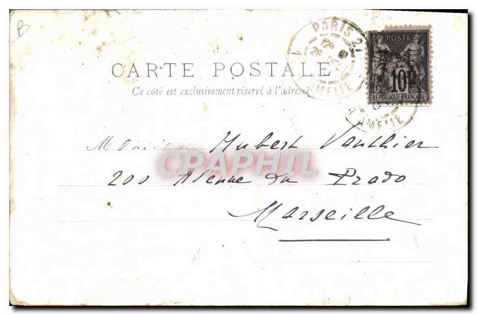 CPA Enfants Orphelinat Joyeux Noel Maronnette  — Rückseite