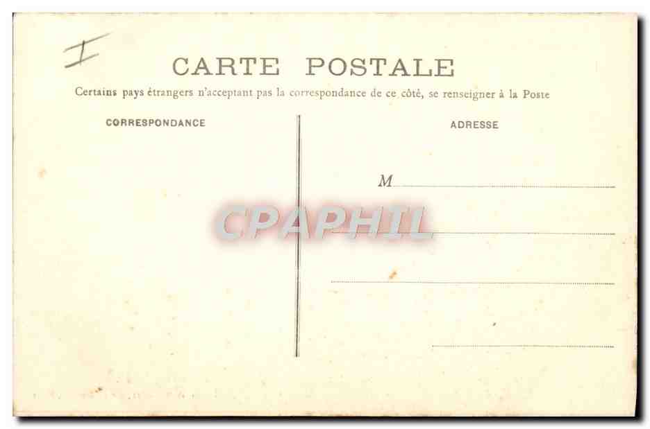 CPA Enfants Orphelinat Domaine de la Haute Barde Avenir du Proletariat Vue de l'orphelinat Facade principale Est — Rückseite