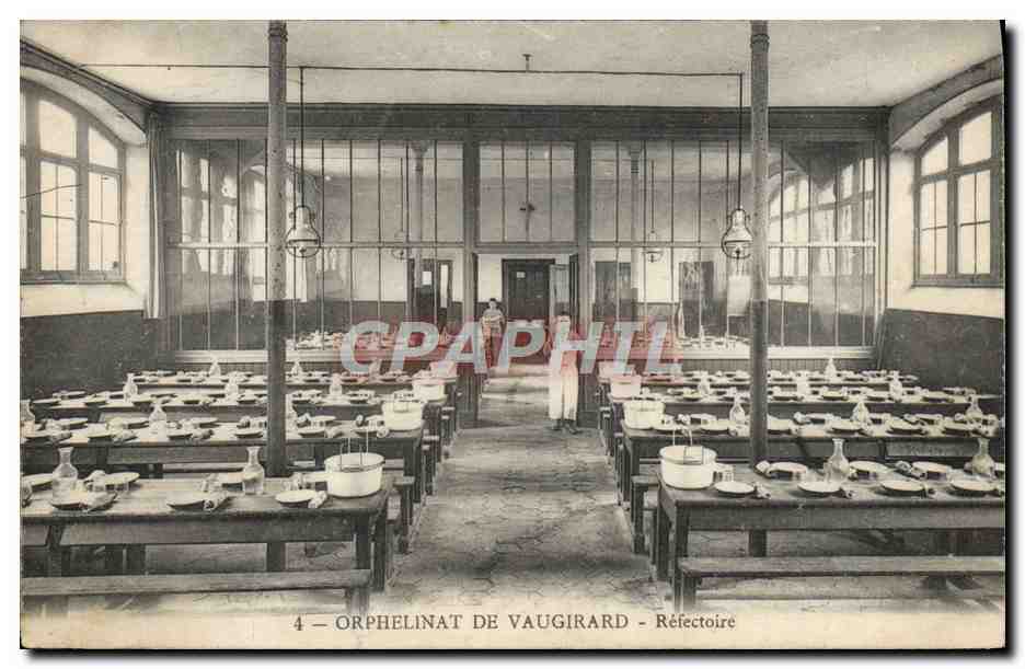 CPA Enfants Orphelinat de Vaugirard Refectoire 