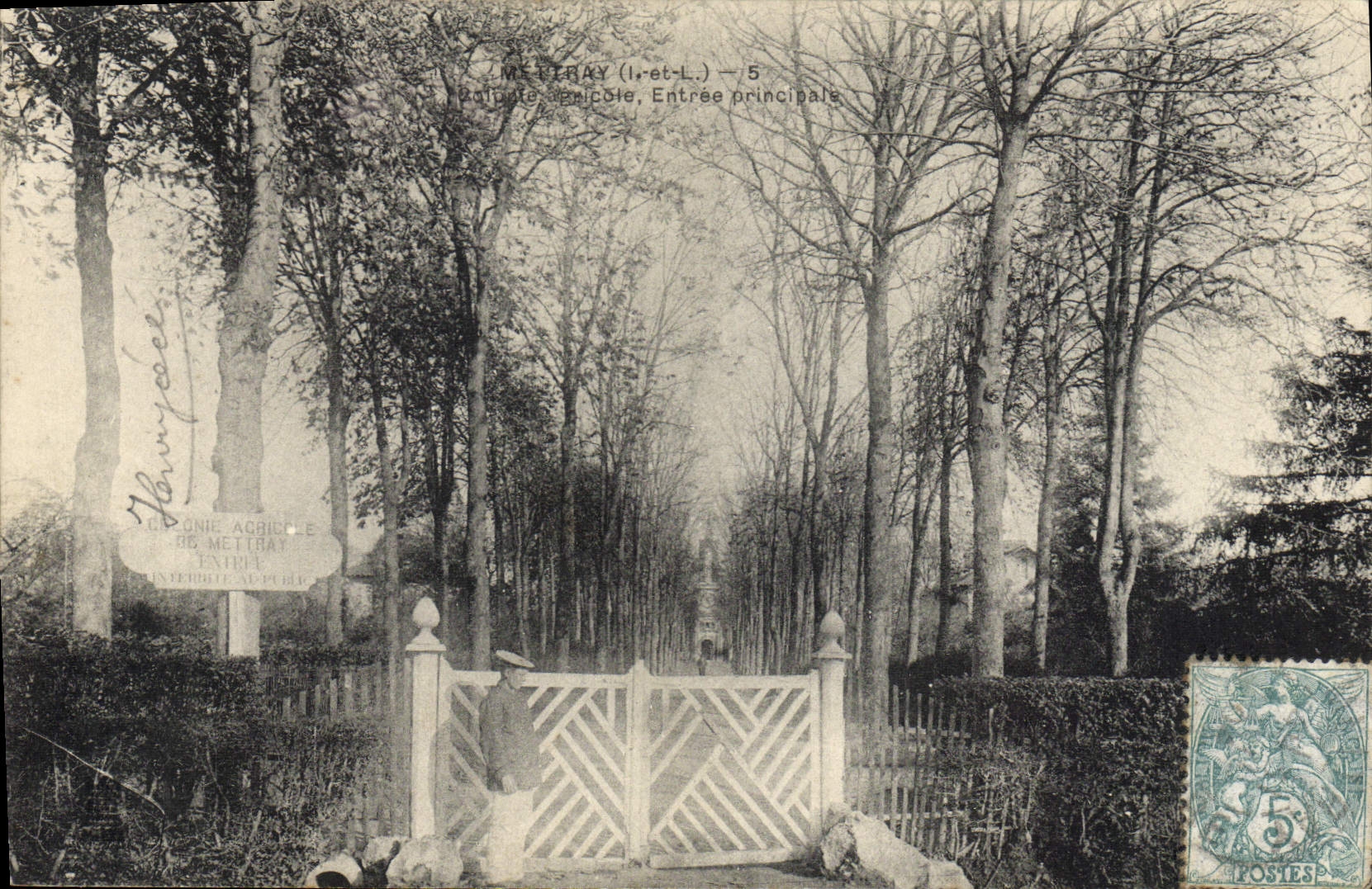 CPA Mettray Colonie agricole Entree principale