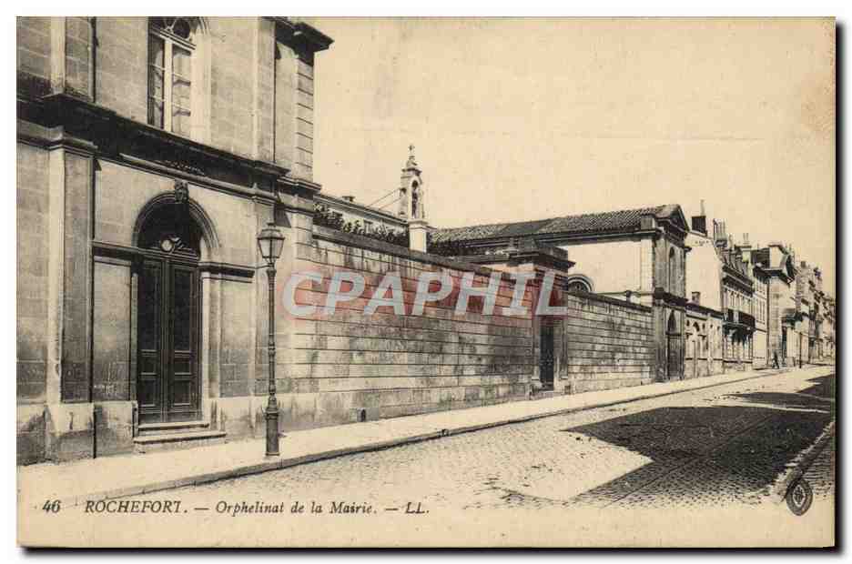 CPA Enfants Orphelinat de la mairie Rochefort