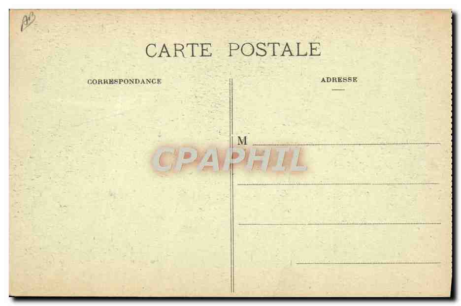 Colonie Scolaire Municipale de Gentilly — Le réfectoire — Photo Lux, Cuchet, Nancy — Achterkant