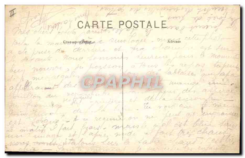 CPA Enfants Les Sables d'Olonne la colonie des Pins Maritimes  — Verso