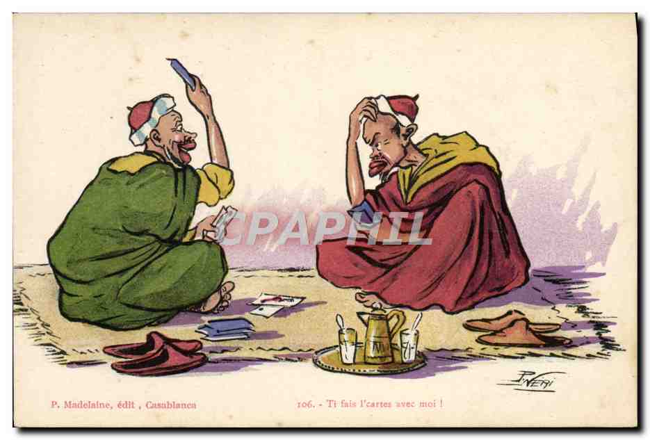 CPA Fantaisie Illustrateur Ti fais l'cartes 