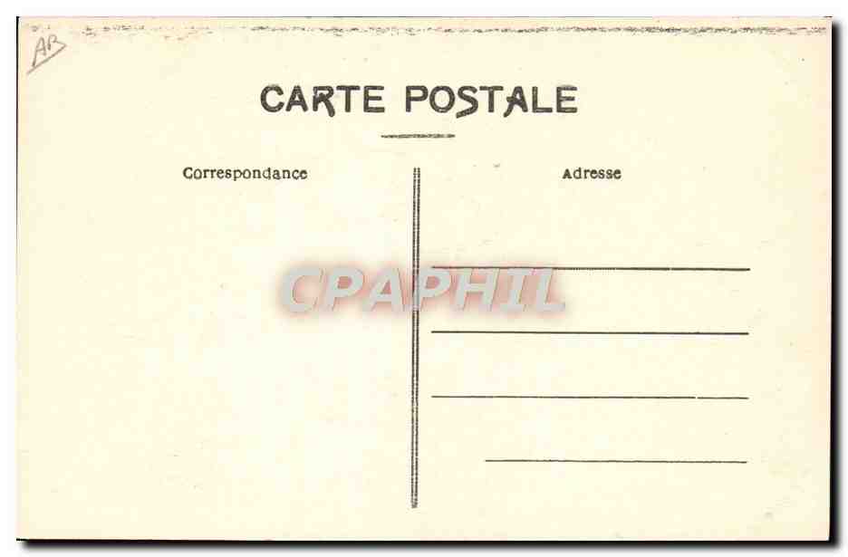 CPA Fantaisie Illustrateur Nos arbres Casablanca Maroc — Rückseite