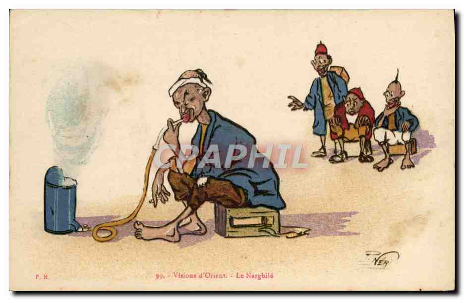 CPA Fantaisie Illustrateur Le Naghile Visions d'Orient