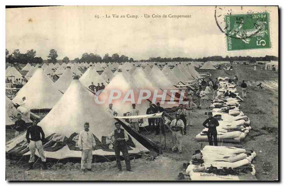 Camp militaire — Vie au camp — Librairie Militaire Générale